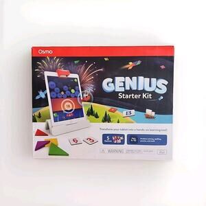 Osmo Genius Starter Kit 5 Hands-on Learning Games Ages 6-10 for iPad 2019 New